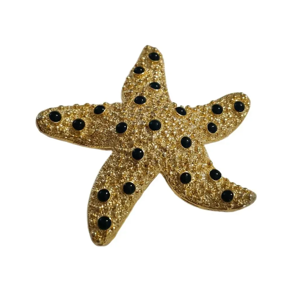 Vintage gold starfish